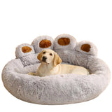 100% Cotton Plush Pet Bed - Cotton | PAWD