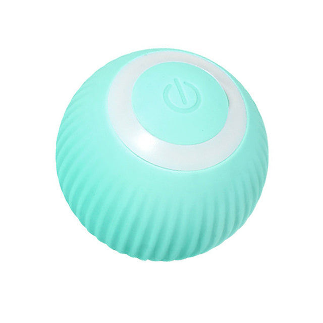 Interactive Automatic Rolling Ball Indoor Dog Toy - front view