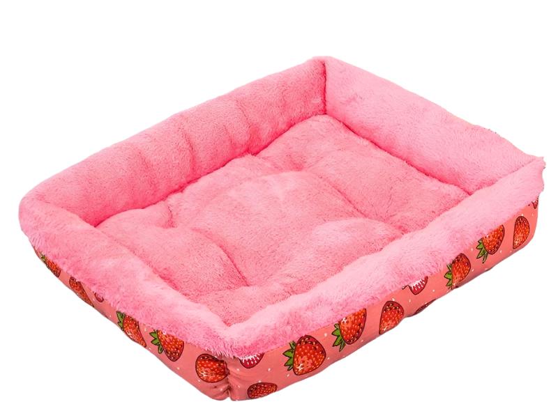 Thick Flannel Fleece Cosy Kennel Pet Bed - hardware close-up