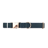 Luxury Adjustable Leather & Stainless Steel Dog Collar - Leather | PAWD