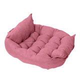 3-in-1 Soft Corduroy Coral Fleece Pet Mat - Coral Corduroy | PAWD