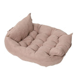 3-in-1 Soft Corduroy Coral Fleece Pet Mat - Coral Corduroy | PAWD