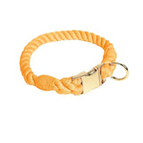 Rainbow Cotton Dog Collar with Detachable Bow Tie - additional view