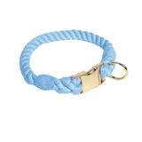 Rainbow Cotton Dog Collar with Detachable Bow Tie - Rainbow Cotton | PAWD