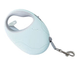 Pastel Retractable Dog Lead with Nylon Rope - front view