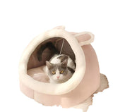 Premium Cosy Retreat Cushion with Washable Mat - detail close-up
