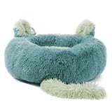 Round Plush Anti-Anxiety Donut Pet Bed - Plush | PAWD