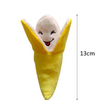 Squeaky Premium Fleece Animal Bite-Resistant Chew Toy - top view