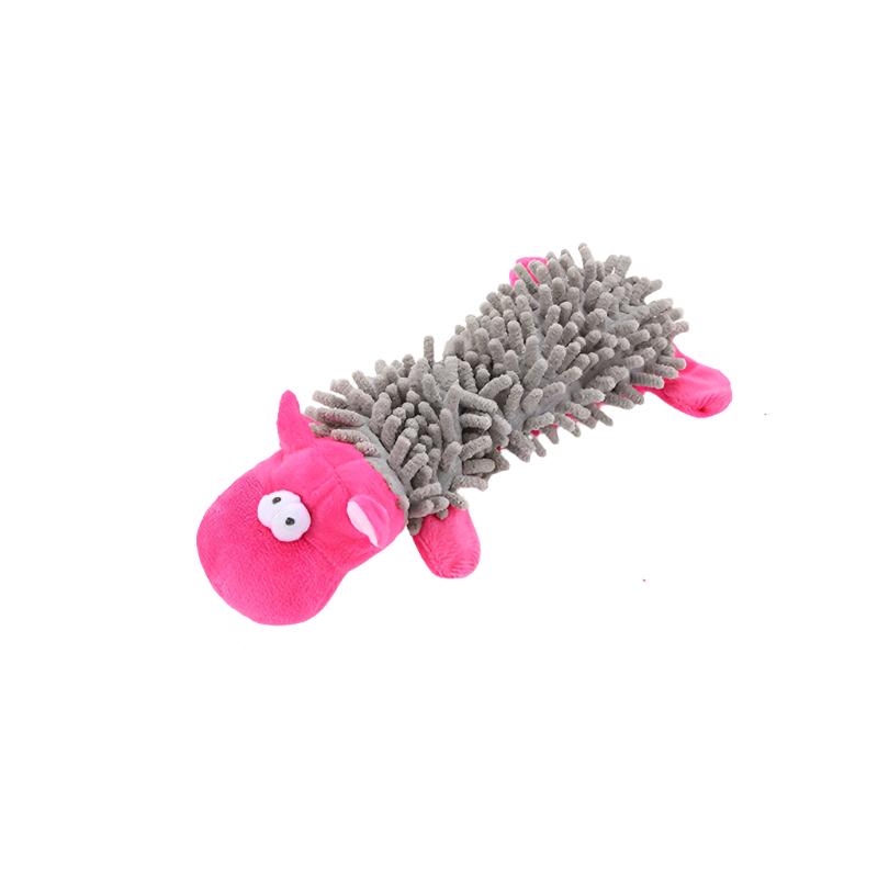 Squeaky Fleece Animal Plush - 7