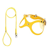 Leather Vest Harness & Lead Set - Leather | PAWD