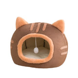 Winter Comfort Premium Dome Nest Pet Bed - detail close-up