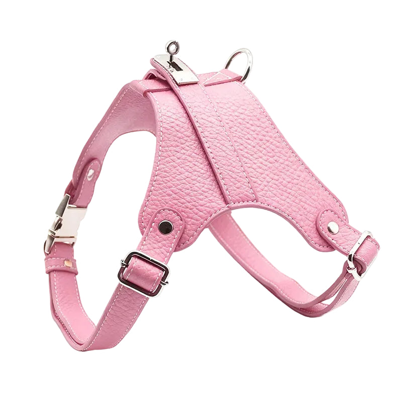 Adjustable Pink Dog Harness by Pawd