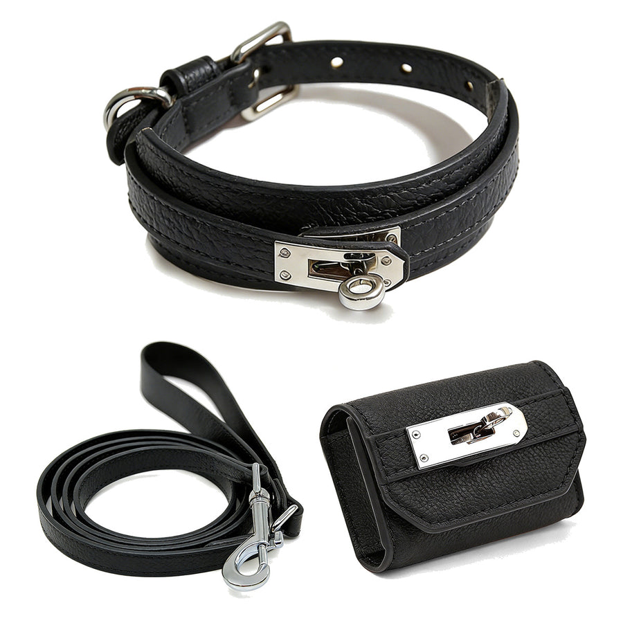 Saddle-Edge Turn-Lock Walk Set - Black