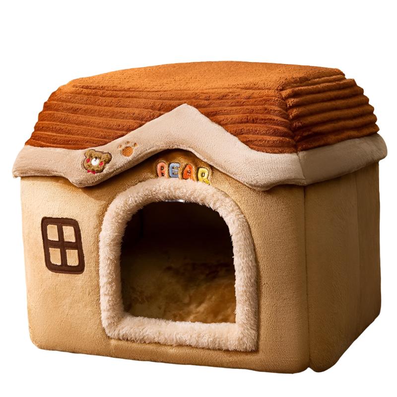 Luxurious Cozy Arctic Velvet Warm Pet House