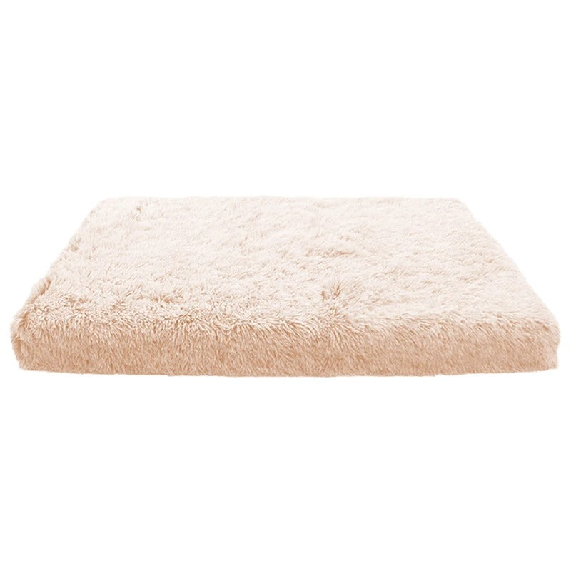 Luxurious Cozy Plush 100% Cotton Cushion Pet Bed