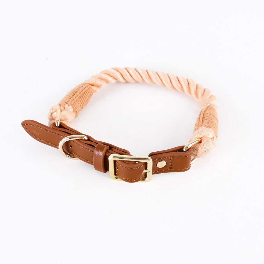 Deluxe Braided Rope Dog Collar