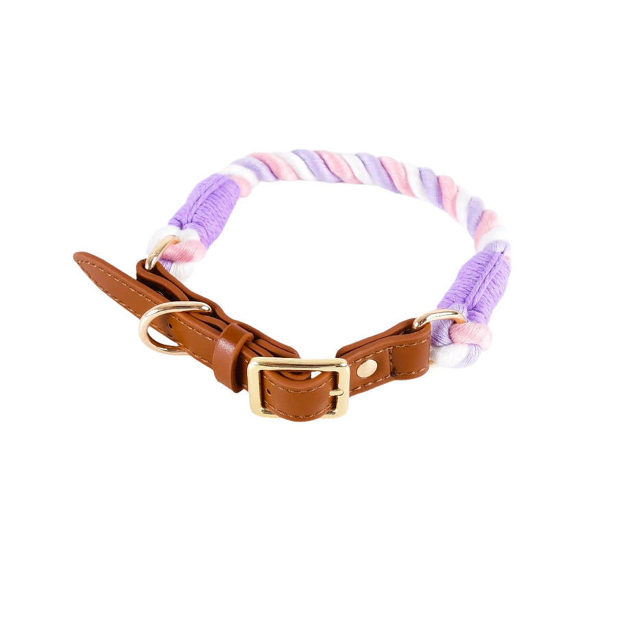 Deluxe Braided Rope Dog Collar