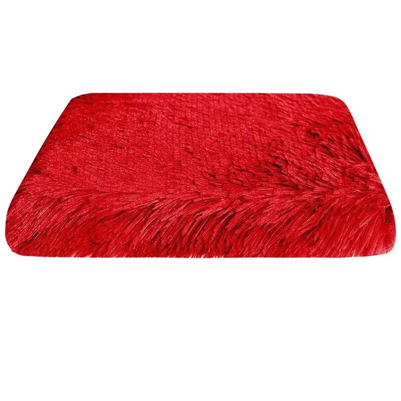 Luxurious Cozy Plush 100% Cotton Cushion Pet Bed