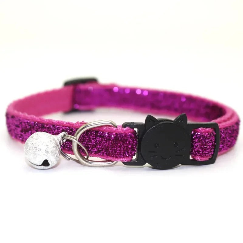 Deluxe Cloud Sparkle Reflective Collar with Bell