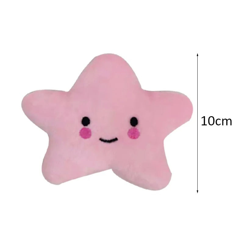 Squeaky Premium Fleece Animal Bite-Resistant Chew Toy