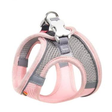 Premium Reflective Mesh Harness & Leash Set