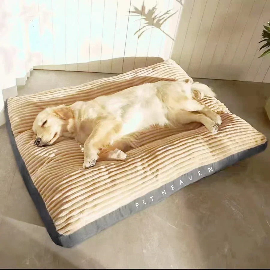 Luxurious Corduroy Cotton Oversized Pet Mat