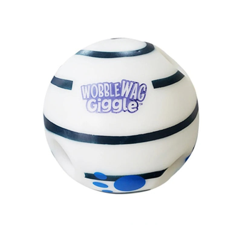 Wobble Wag Glowing Giggle Ball Interactive Toy with Fun Sounds