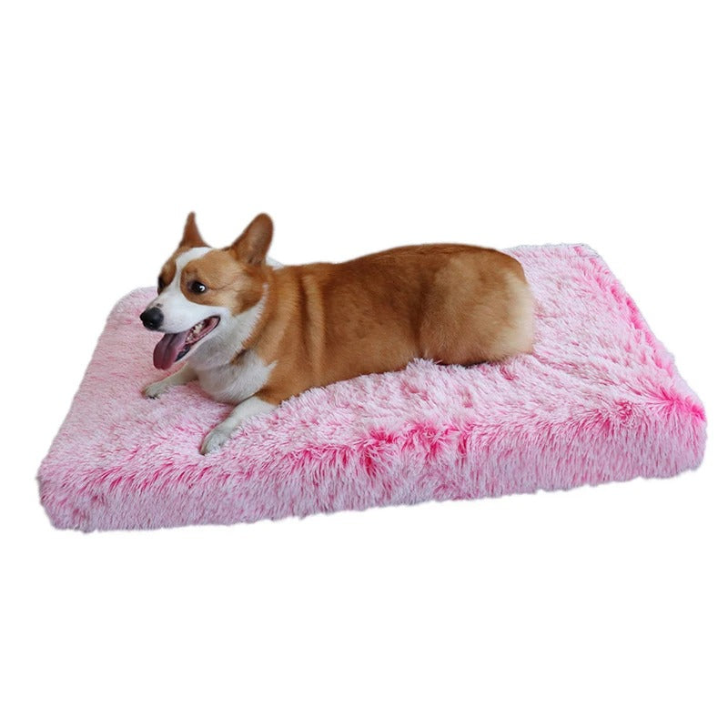 Luxurious Cozy Plush 100% Cotton Cushion Pet Bed