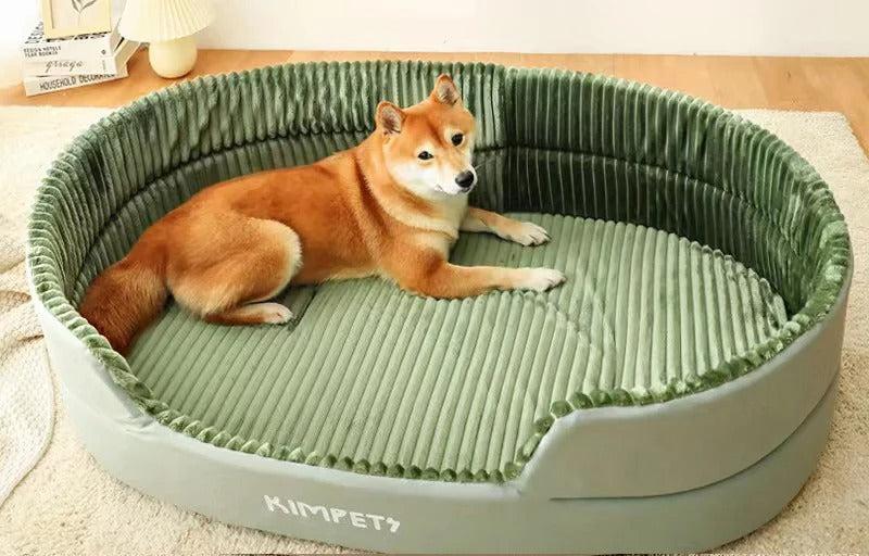 Luxurious Four Seasons Breathable Universal Oversized Warm Pet Bed