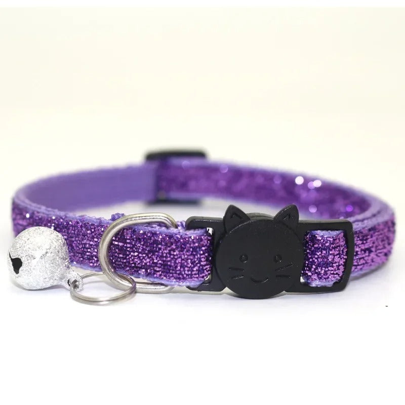 Deluxe Cloud Sparkle Reflective Collar with Bell