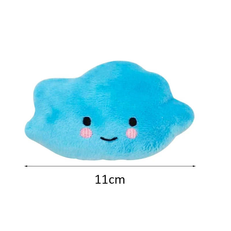 Squeaky Premium Fleece Animal Bite-Resistant Chew Toy