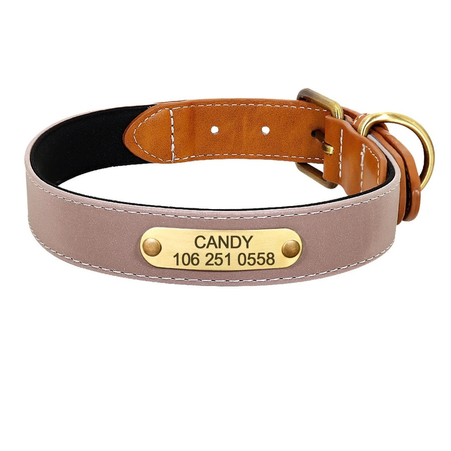 Personalized Pattern Print Nylon Dog Collar