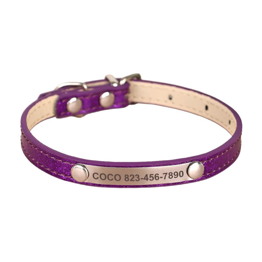 Shine Bling Dainty Personalized Collar