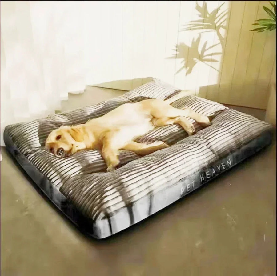 Luxurious Corduroy Cotton Oversized Pet Mat