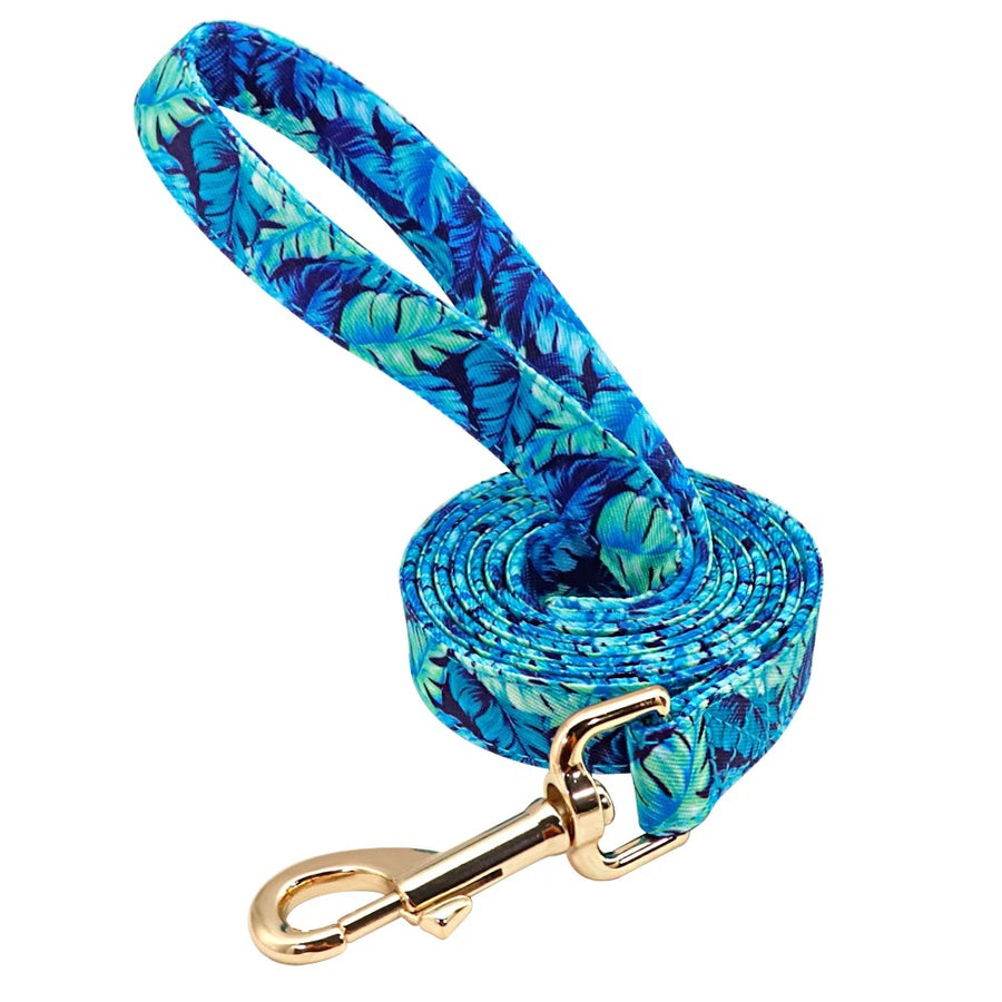 Floral Bloom Gold Leash Set