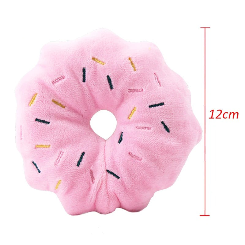 Squeaky Premium Fleece Animal Bite-Resistant Chew Toy