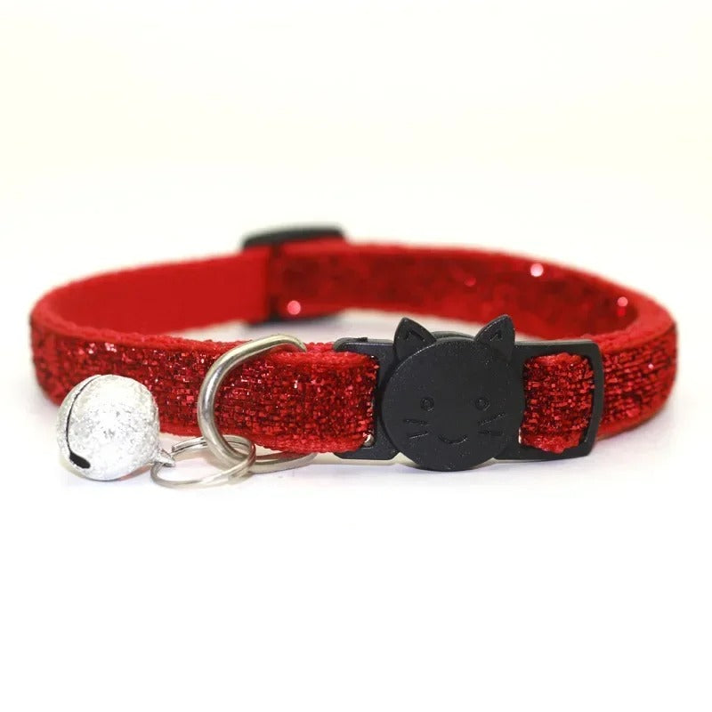 Deluxe Cloud Sparkle Reflective Collar with Bell