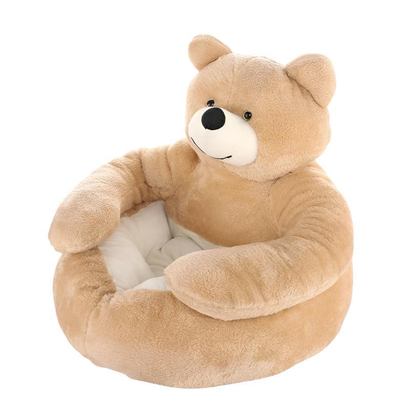 Cuddle Bear Soft Breathable Coral Fleece Warm Pet Bed