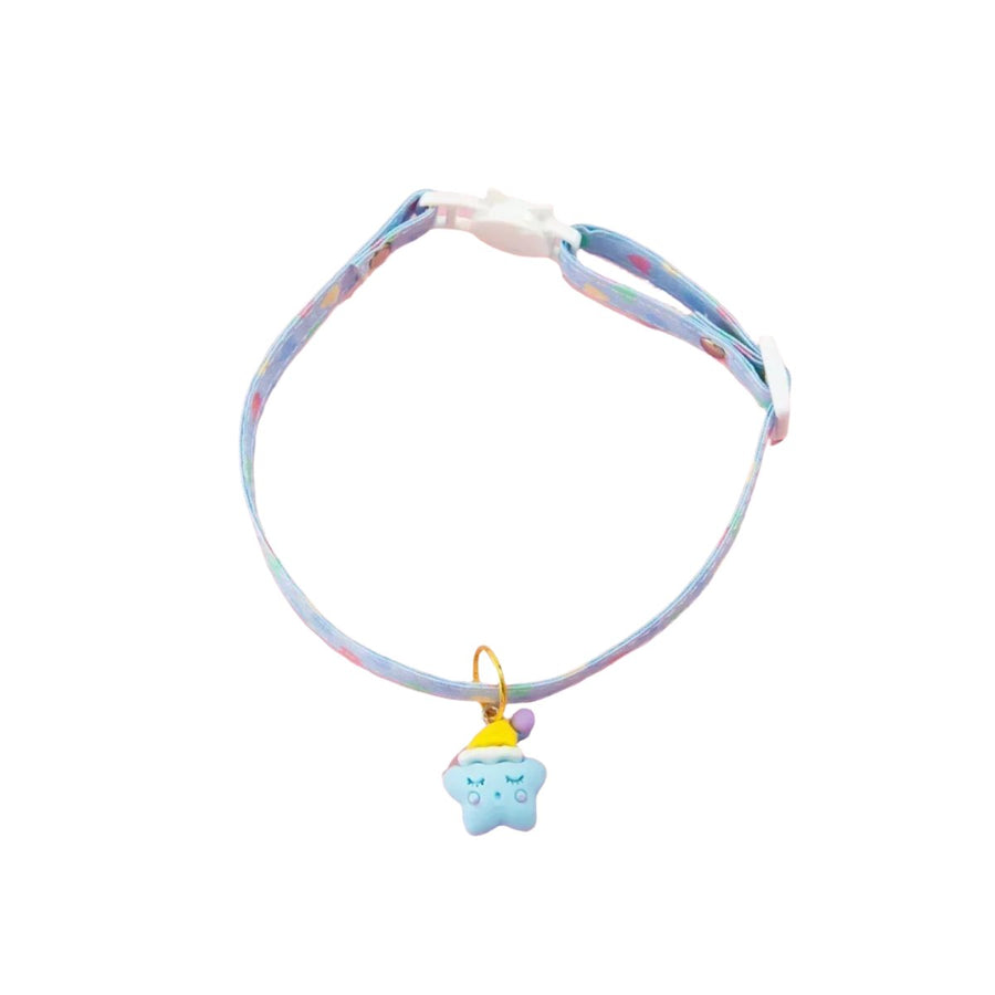 Deluxe Cloud Pastel Heart Pendant Collar