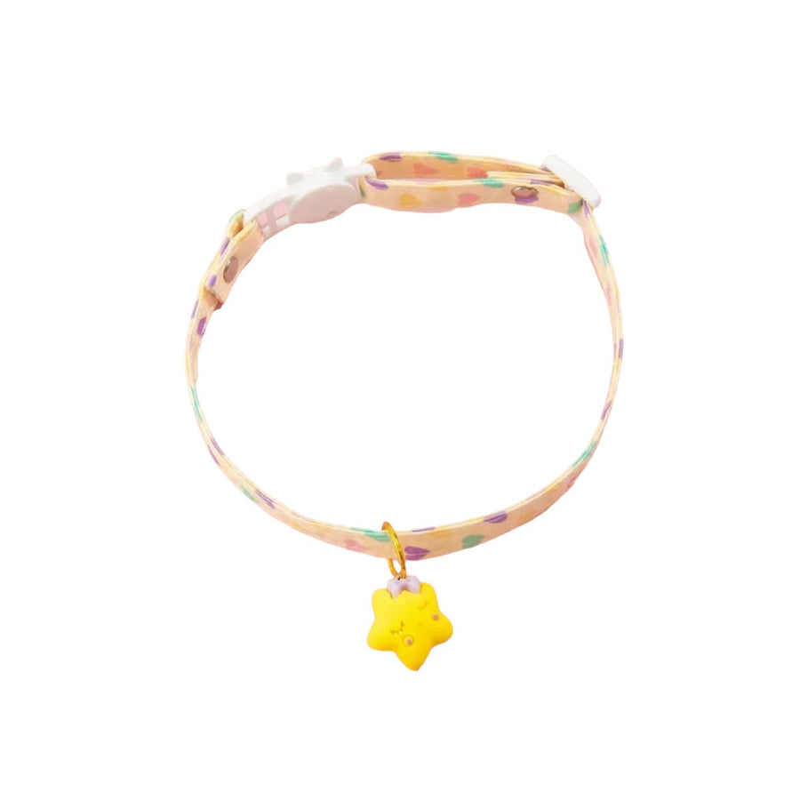 Deluxe Cloud Pastel Heart Pendant Collar