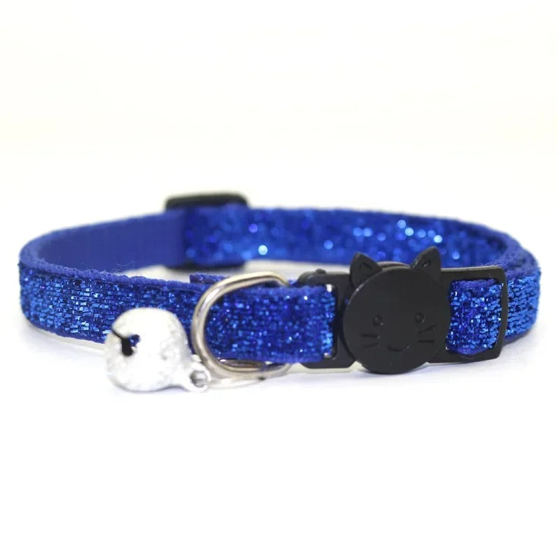 Deluxe Cloud Sparkle Reflective Collar with Bell