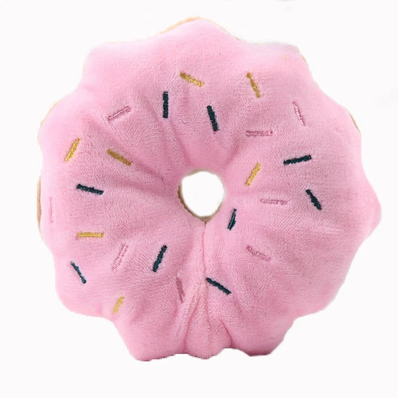 Squeaky Premium Fleece Chow Aggressive Bite-Resistant Chew Toy