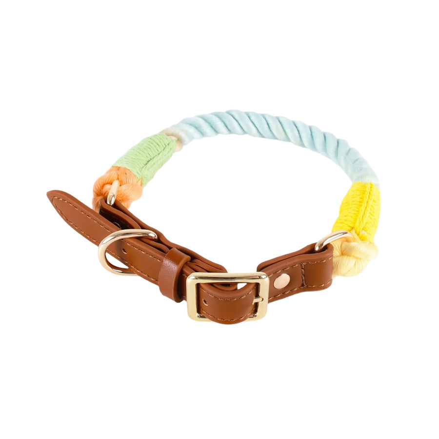 Deluxe Braided Rope Dog Collar