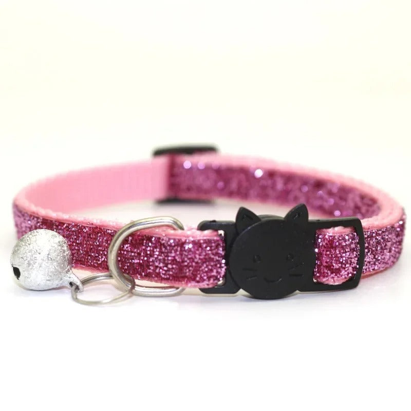 Deluxe Cloud Sparkle Reflective Collar with Bell