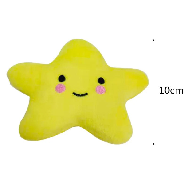 Squeaky Premium Fleece Animal Bite-Resistant Chew Toy