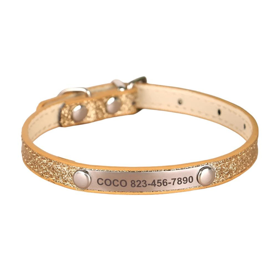 Shine Bling Dainty Personalized Collar