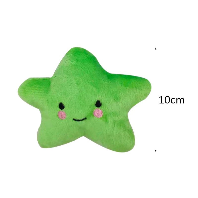 Squeaky Premium Fleece Animal Bite-Resistant Chew Toy