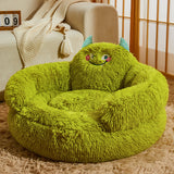 Warm-Lined Bed for Small Dogs